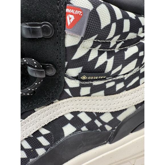 Vans UltraRange EXO Hi GORE-TEX MTE-2 Mens Size 8.5 Black Warped Check Sneakers - Picture 2 of 14